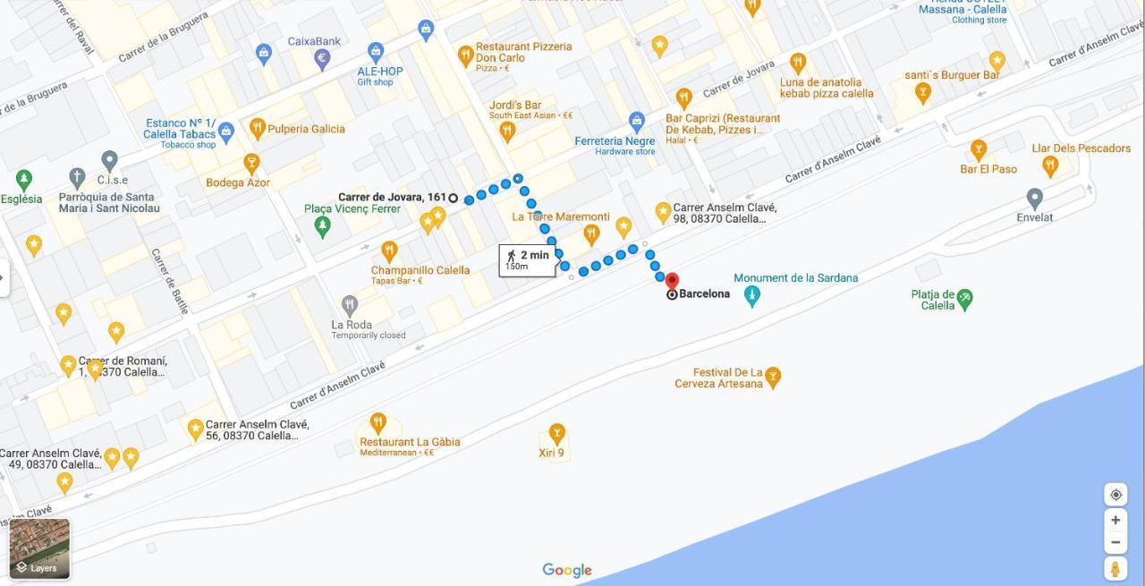 Can Martinez Calella Beach Boutique Apartment المظهر الخارجي الصورة
